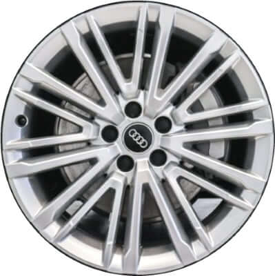 2017-2019 Audi Wheels OEM Rims for Sale | A4 Machined Hyper Silver