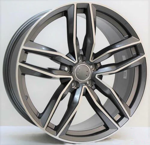 2016-2018 Audi Wheels OEM Rims for Sale | A6 S6 Machined Grey