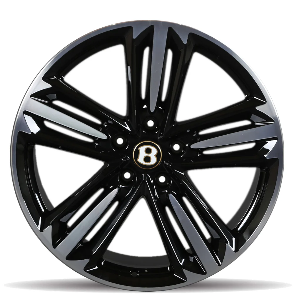 2020-2023 Bentley Wheels OEM Rims for Sale | Continental Machined Black