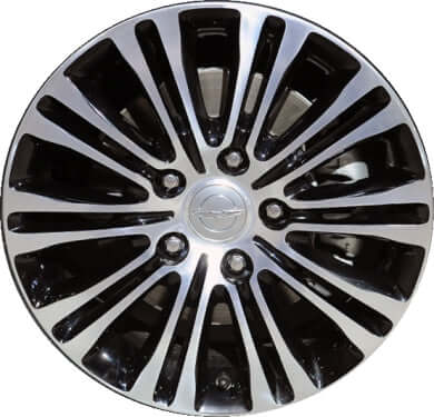 2011-2016 Chrysler Wheels OEM Rims for Sale | Town And Country Polished Black