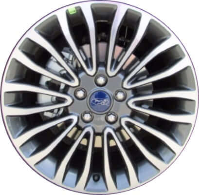2017-2018 Ford Wheels OEM Rims for Sale | Fusion Machined Dark Grey