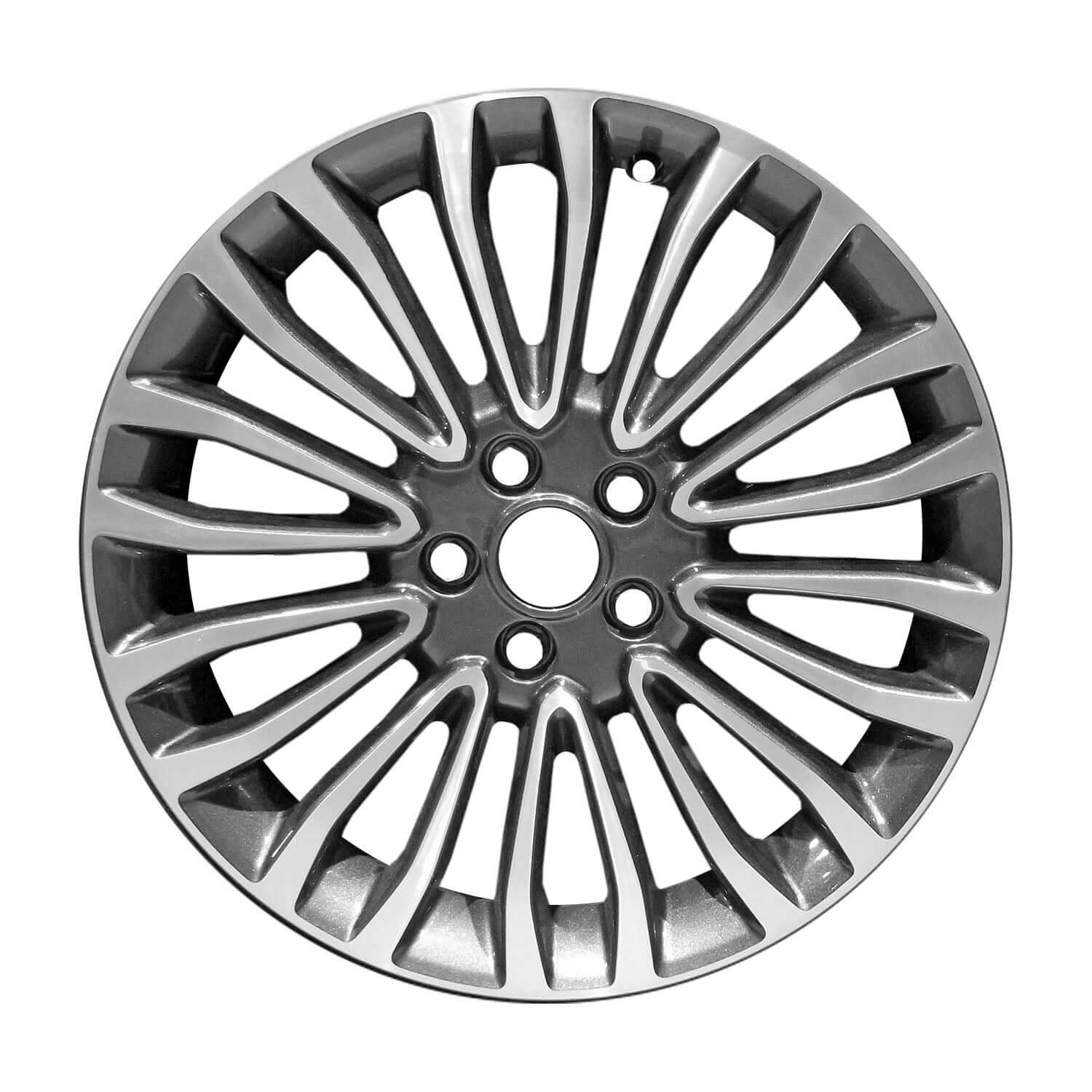 2017-2018 Ford Wheels OEM Rims for Sale | Fusion Machined Dark Grey