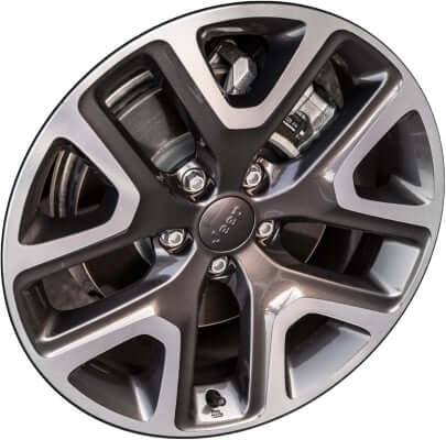 2015-2018 Jeep Wheels OEM Rims for Sale | Renegade Machined Charcoal