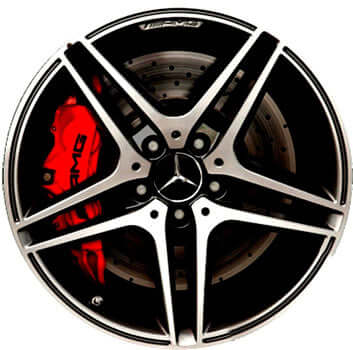 2012-2015 Mercedes Benz Wheels OEM Rims for Sale | C63