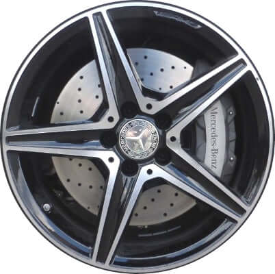 2017-2020 Mercedes Benz Wheels OEM Rims for Sale | E300 E350 E400 E450 Machined Black