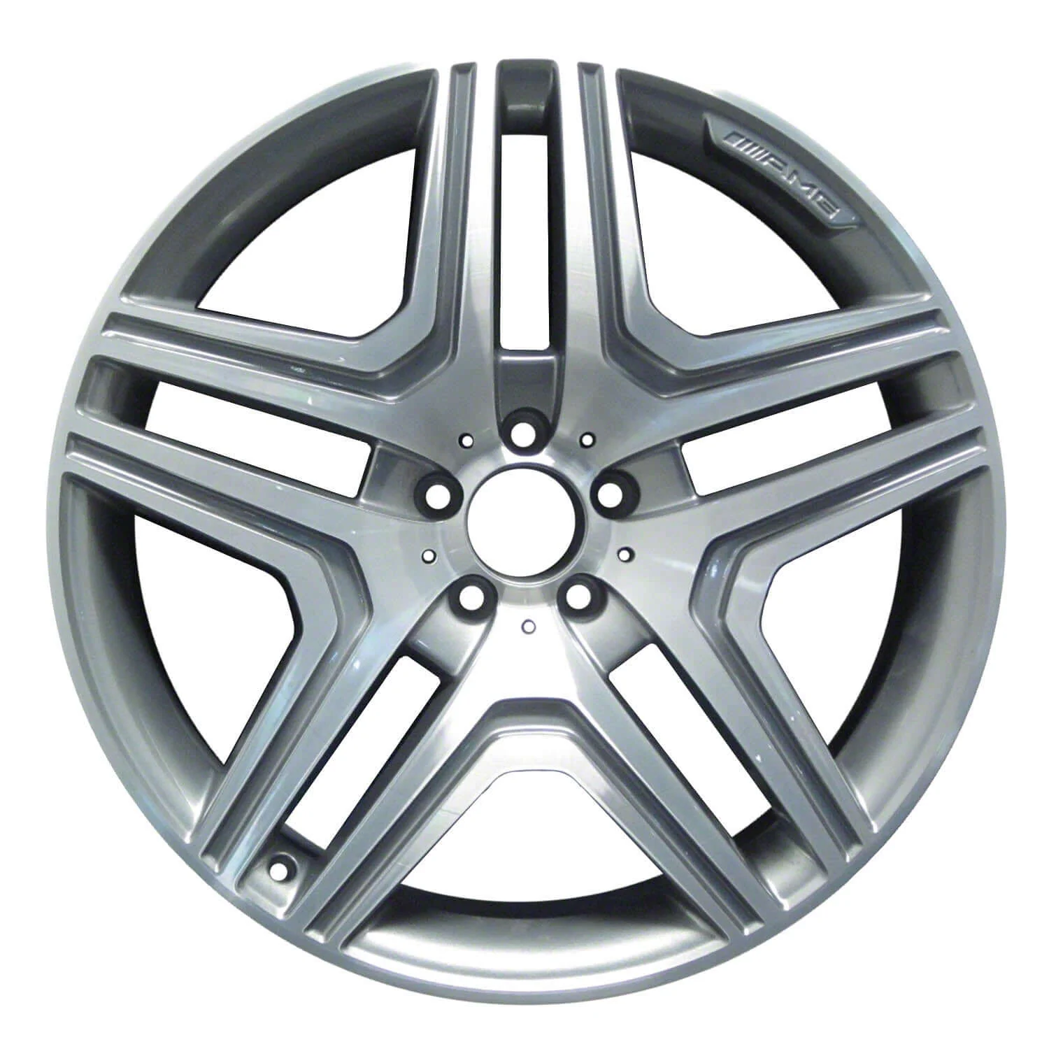 2009-2012 Mercedes Benz Wheels OEM Rims for Sale | Ml63 Machined Silver