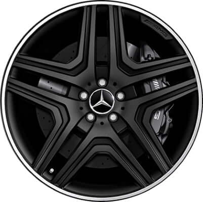 2013-2016 Mercedes Benz Wheels OEM Rims for Sale | Gl63 Black