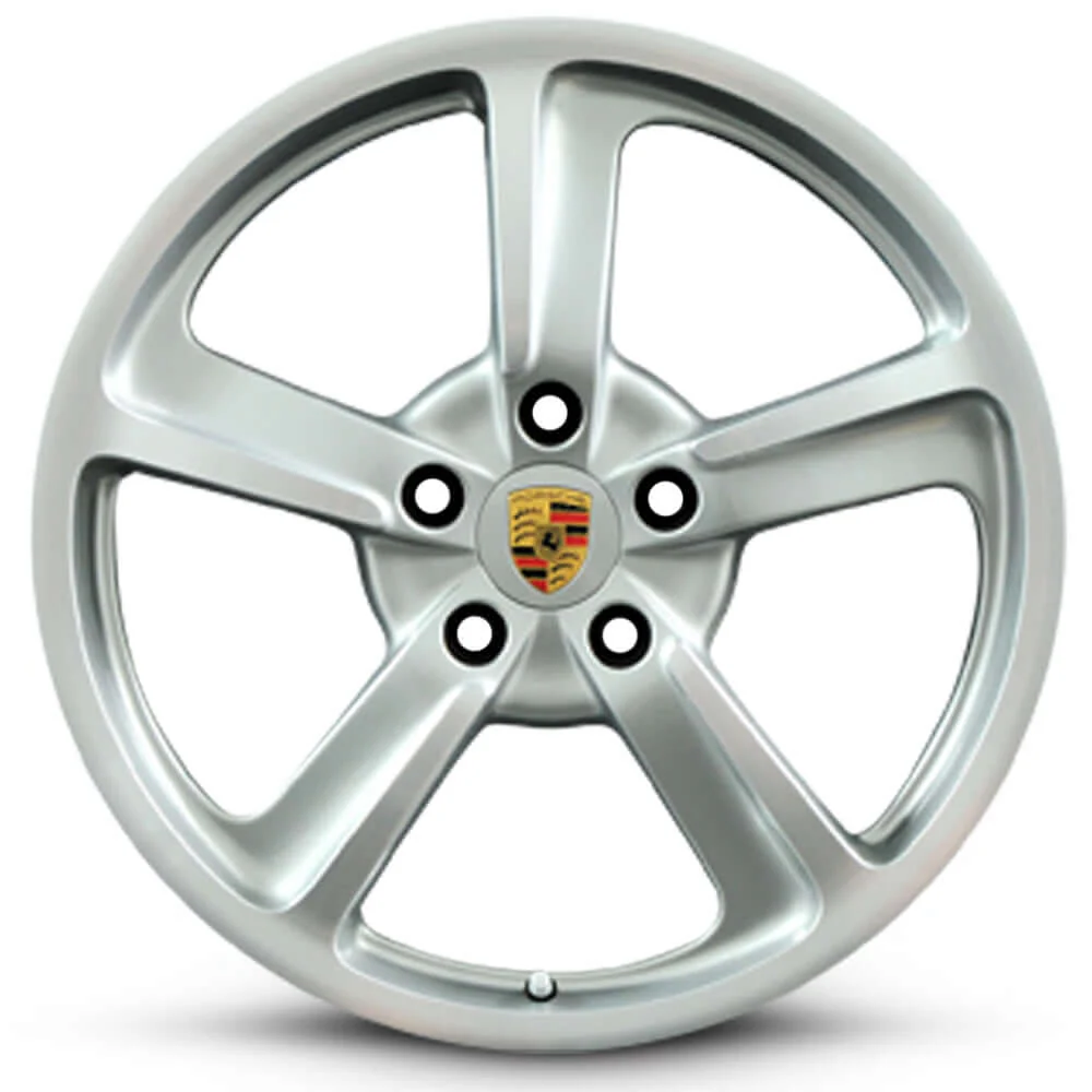 2012-2016 Porsche Wheels OEM Rims for Sale | Boxster Cayman Machined Silver