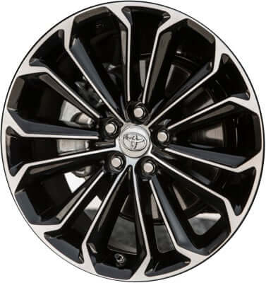 2014-2016 Toyota Wheels OEM Rims for Sale | Corolla Machined Black